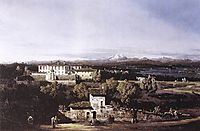 View of the Villa Cagnola at Gazzada neVarese, 1744, bellotto