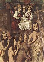 Christ Leading the Patriarchs to the Paradise (detail), 1480, bermejo