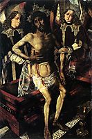 Christ at the Tomb Supported by Two Angels, 1474, bermejo
