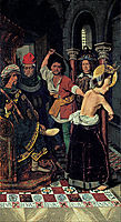 The Flagellation of St Engracia, 1477, bermejo