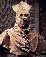 Bust of Cardinal Scipione Borghese, 1630, bernini