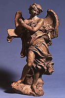 Standing Angel with Scroll, 1668, bernini