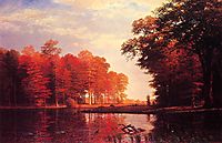 Autumn Woods, 1886, bierstadt