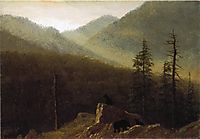 Bears in the Wilderness, c.1870, bierstadt