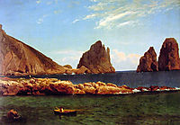 Capri, c.1857, bierstadt