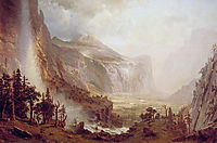 The Domes of the Yosemite, 1867, bierstadt