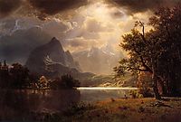 Estes Park, Colorado, 1869, bierstadt