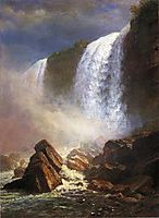 Falls of Niagara from Below, bierstadt