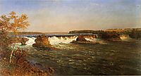 Falls of Saint Anthony, 1887, bierstadt