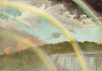 Four Rainbows over Niagara, bierstadt