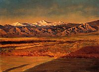 The Grand Tetons, Wyoming  , bierstadt