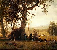 Guerrilla Warfare. Picket Duty in Virginia, 1862, bierstadt