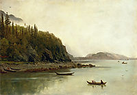Indians Fishing, bierstadt