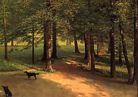 Irvington Woods, bierstadt