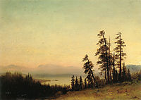 Landscape With Deer, 1876, bierstadt