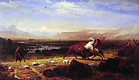 The Last of the Buffalo, 1888, bierstadt