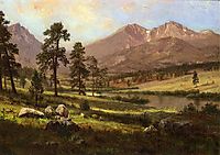 Long-s Peak, Estes Park, Colorado, bierstadt