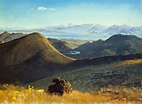 Mono Lake, Sierra Nevada, California, 1872, bierstadt