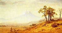 Mount Hood , 1863, bierstadt