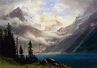 Mountain Scene, c.1879, bierstadt