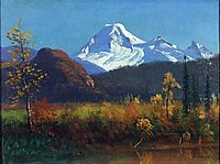 Mt. Rainier from the Southwest, bierstadt