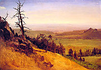 Newbraska Wasatch Mountains, 1859, bierstadt