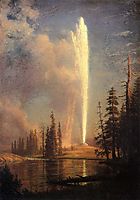 Old Faithful, bierstadt