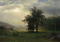 The Open Glen, c.1879, bierstadt