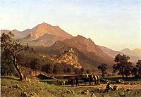 Rocca de Secca, 1858, bierstadt