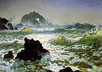 Seal Rock, California, c.1872, bierstadt
