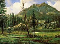 Sierra Nevada Mountains  , bierstadt