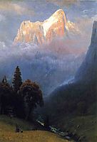 Storm Among the Alps, c.1856, bierstadt