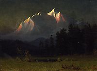 Western Landscape, 1871, bierstadt