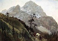 Western Trail, The Rockies  , bierstadt