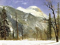 Winter in Yosemite Valley, 1872, bierstadt