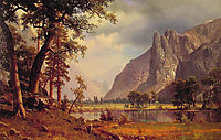 Yosemite Valley, 1866, bierstadt