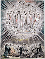 The Angels appearing to the Shepherds, 1809, blake