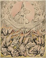 The Casting of the Rebel Angels into Hell, 1808, blake