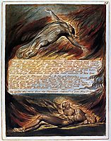 The Descent Of Christ, 1820, blake