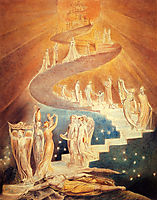 Jacob-s Ladder, c.1806, blake