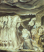 The parable of the wise and foolish virgins, 1822, blake