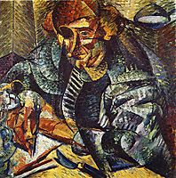 The antigraceful, 1912, boccioni