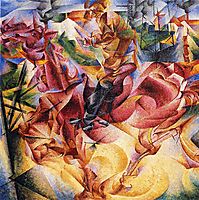 Elasticity, 1912, boccioni