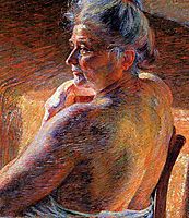 The Mother , 1909, boccioni