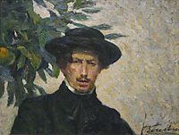 Self-portrait, 1905, boccioni