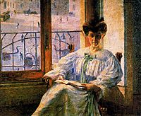 Signora Massimino, 1908, boccioni