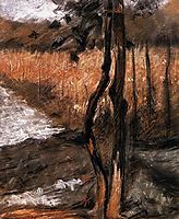 Trees, 1908, boccioni