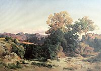 At Alban Hills, 1851, bocklin