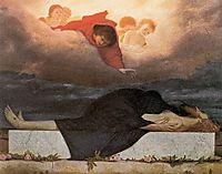 Pietà, 1885, bocklin
