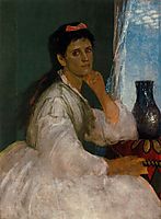 Portrait of Clara Böcklin, 1872, bocklin